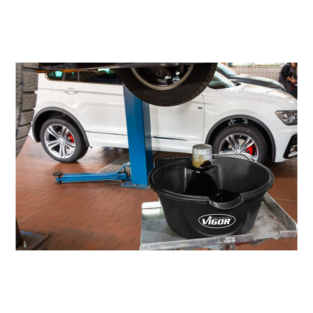 VIGOR Öl-Ablasswanne 8 l V6300-8