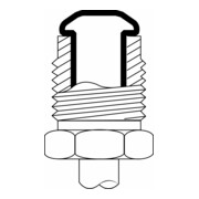 VIGOR Outil à collets pour ∅ de 4,75 mm V4697 6 x 6-2