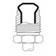 VIGOR Outil à collets pour ∅ de 4,75 mm V4697 6 x 6-5