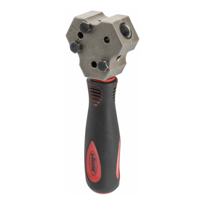 VIGOR Outil à collets pour ∅ de 4,75 mm V4697 6 x 6