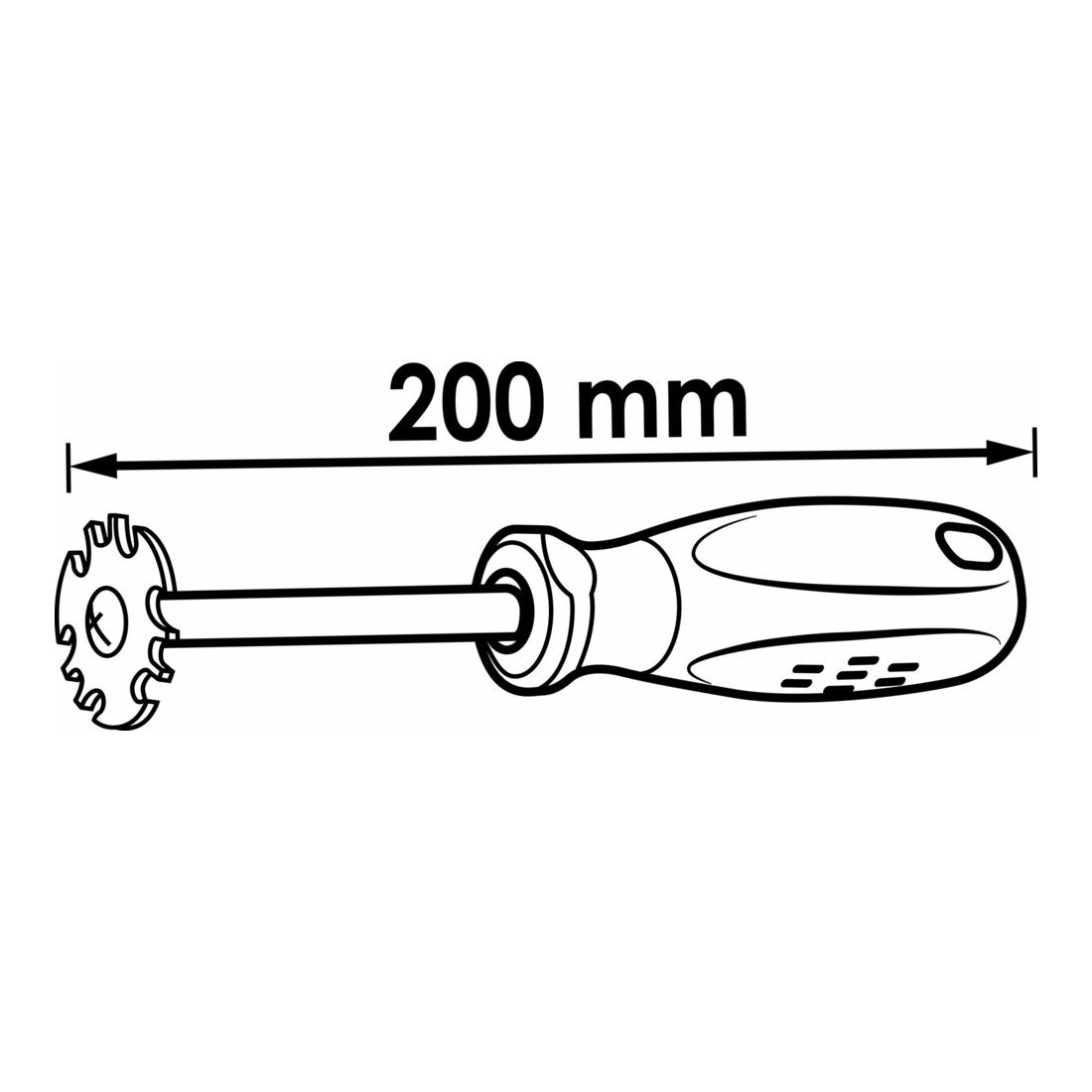 VIGOR Outil d’inspection pour conduites de frein et de carburant V2789N