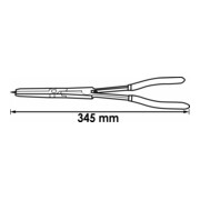 VIGOR Pince à circlips extérieure double articulation V5496, L 345 mm, 12 pièces-2