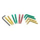 VIGOR Pince à circlips extérieure double articulation V5496, L 345 mm, 12 pièces