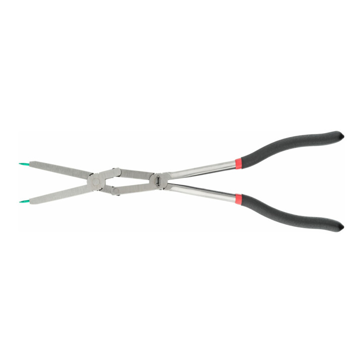 VIGOR Pince à circlips extérieure double articulation V5496, L 345 mm, 12 pièces
