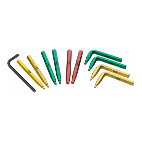 VIGOR Pince à circlips intérieure à double articulation V5497, L 345 mm, 12 pièces