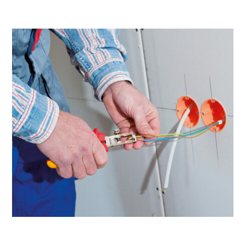 VIGOR Pince à dénuder VDE V2643 Longueur totale : 160 mm