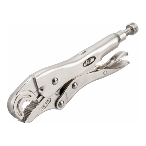 VIGOR Pince à molette V3738 11-19 Longueur totale : 175 mm