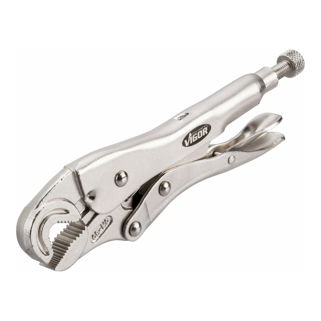 VIGOR Pince à molette V3738 11-19 Longueur totale : 175 mm