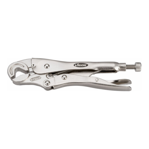 VIGOR Pince à molette V3738 11-19 Longueur totale : 175 mm