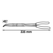 VIGOR Pince plate à double articulation V2782 335 mm-5