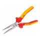 VIGOR Pince plate ronde isolée VDE V2630, longueur totale : 200 mm-1