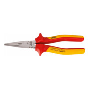 VIGOR Pince plate ronde isolée VDE V2630, longueur totale : 200 mm-5