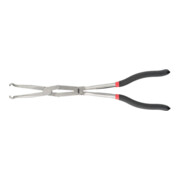 VIGOR Pince pour bougies d’allumage avec double articulation 8 mm V5493 Longueur totale : 340 mm-3