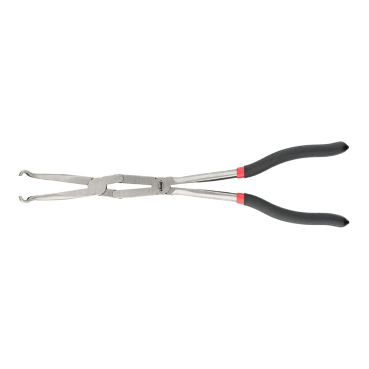 VIGOR Pince pour bougies d’allumage avec double articulation 8 mm V5493 Longueur totale : 340 mm