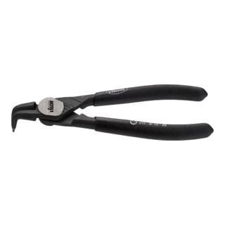 VIGOR Pince pour circlips, courbée / alésage V4428 Longueur totale : 140 mm