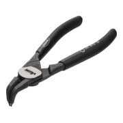 VIGOR Pince pour circlips, courbée / alésage V4428 Longueur totale : 140 mm-4