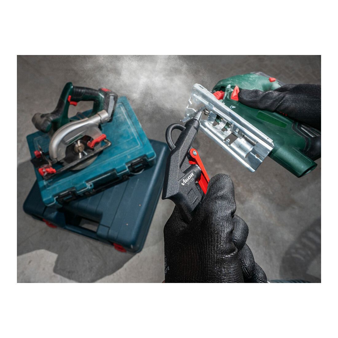 VIGOR Pistola di soffiaggio corta V7135