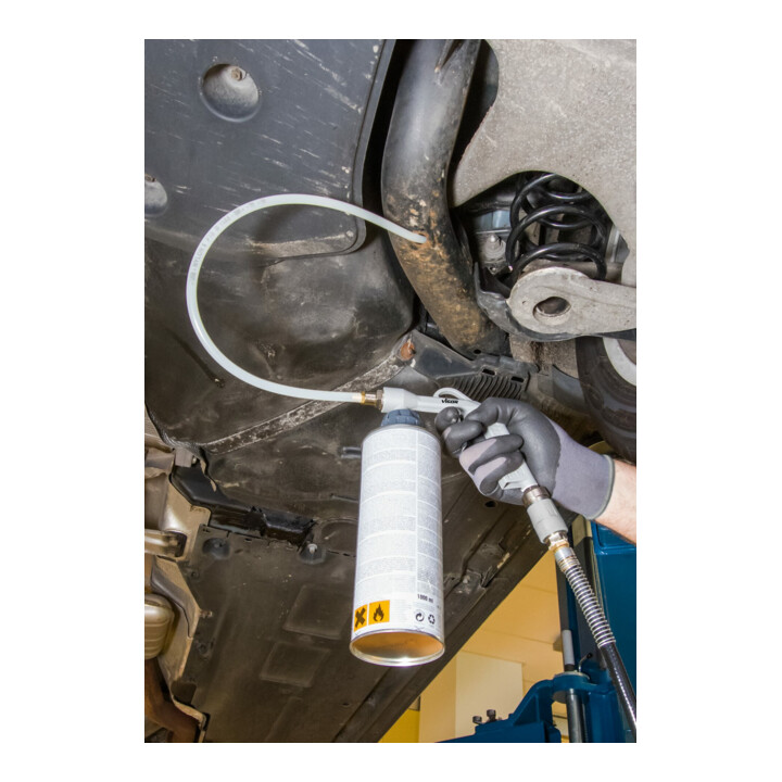 VIGOR Pistolet de protection sous-caisse V4322, 3 outils