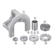 VIGOR Radlager-Satz, hinten MERCEDES-BENZ Vito und Viano V3274 Anzahl Werkzeuge: 10-2