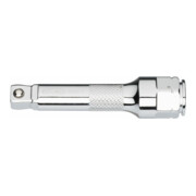 VIGOR Rallonge carré extérieur 10 mm = 3/8 pouce, carré intérieur 10 mm = 3/8 pouce, L 75 mm pour V6202-1 V6202-4-1