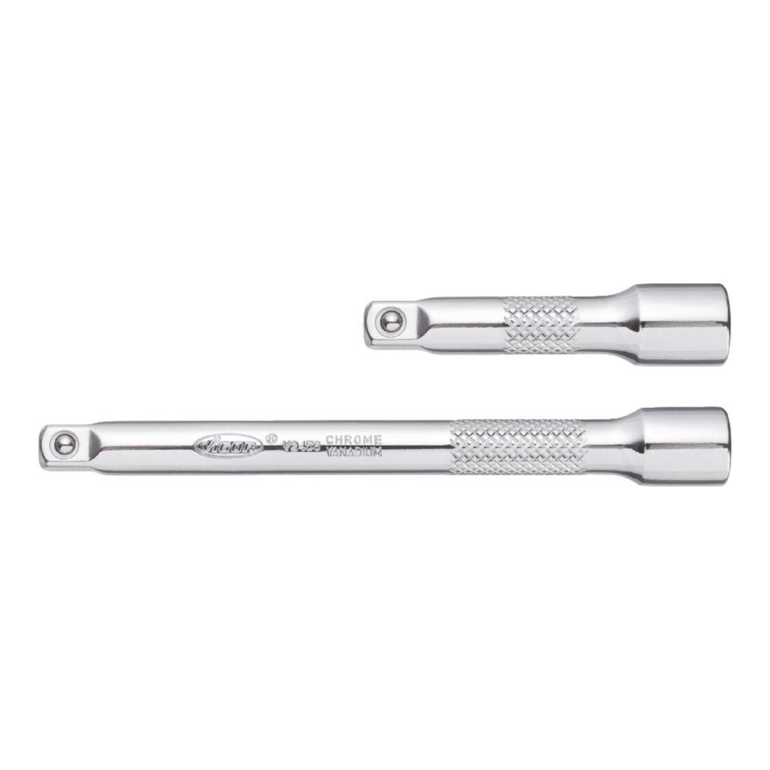 VIGOR external square drive 6,3 = 1/4 inch internal square drive 6,3 = 1/4 inch extension