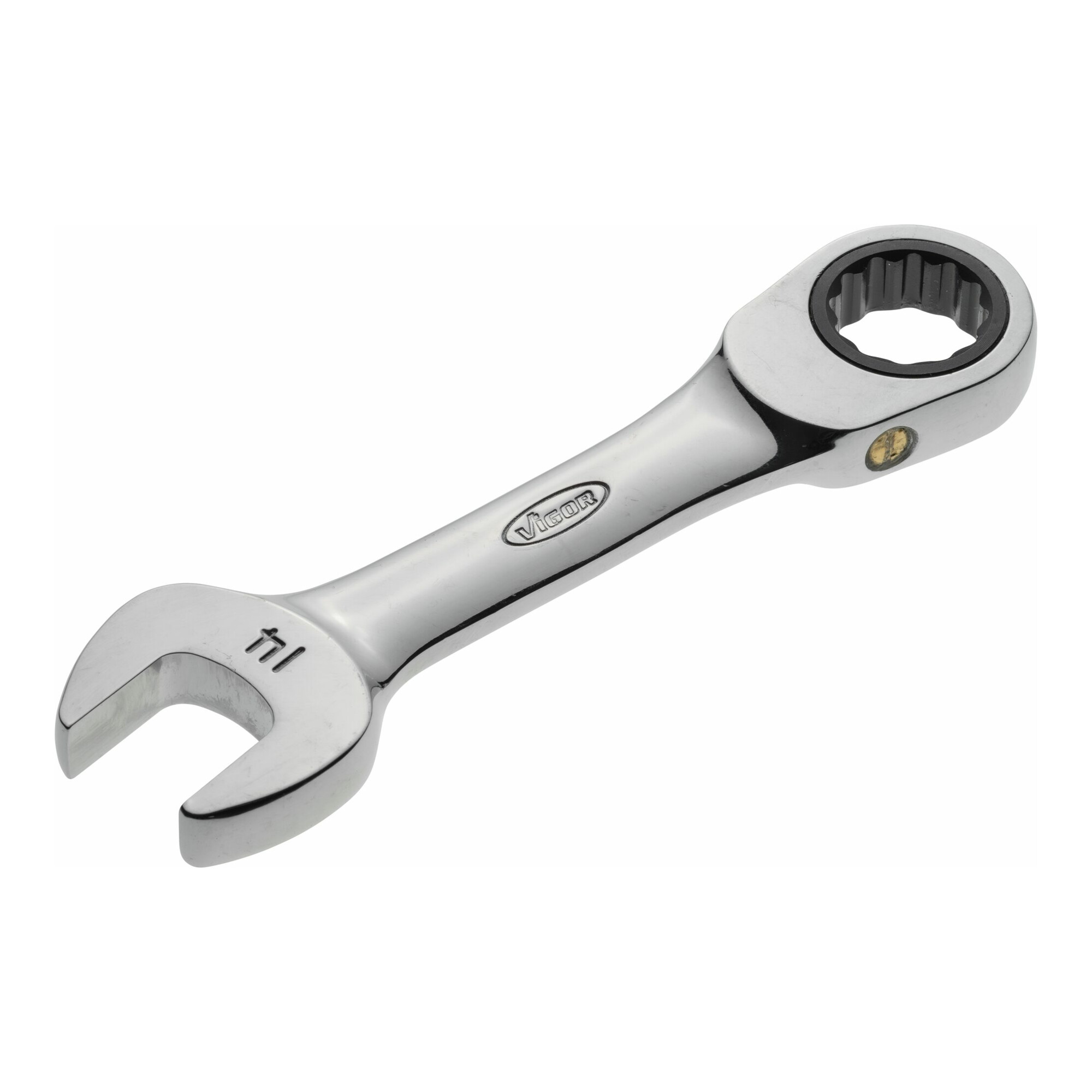 VIGOR Ratschen-Ring-Maulschlüssel kurz SW 14