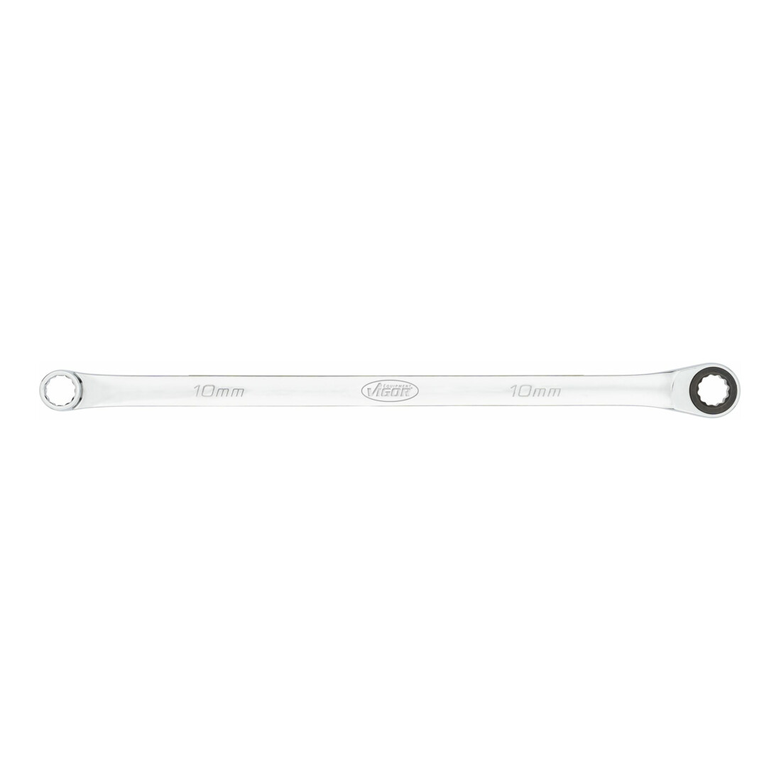 VIGOR Ratschen-Ringschlüssel, extra lang, V7031-10, SW 10 mm