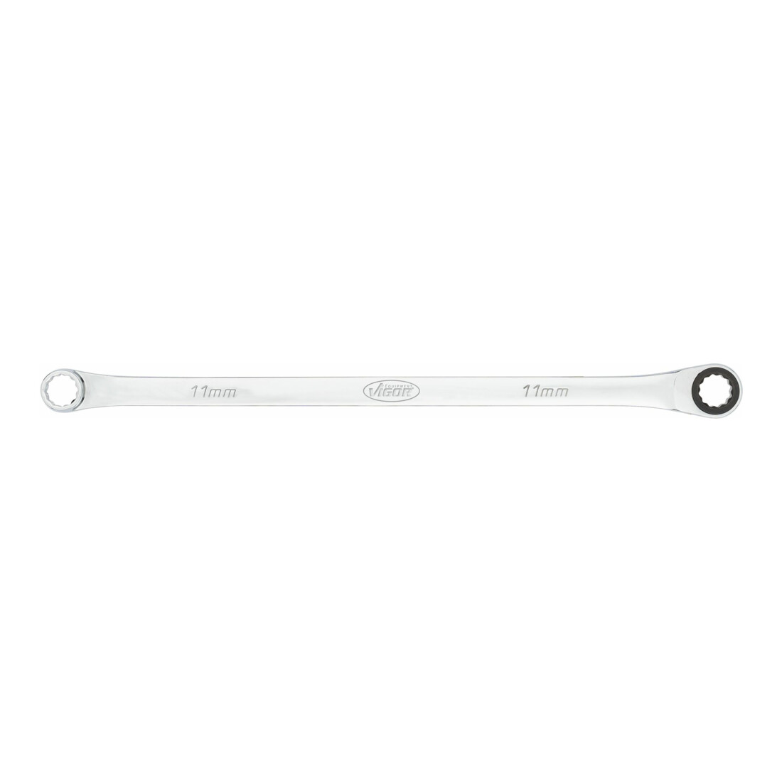 VIGOR Ratschen-Ringschlüssel, extra lang, V7031-11, SW 11 mm