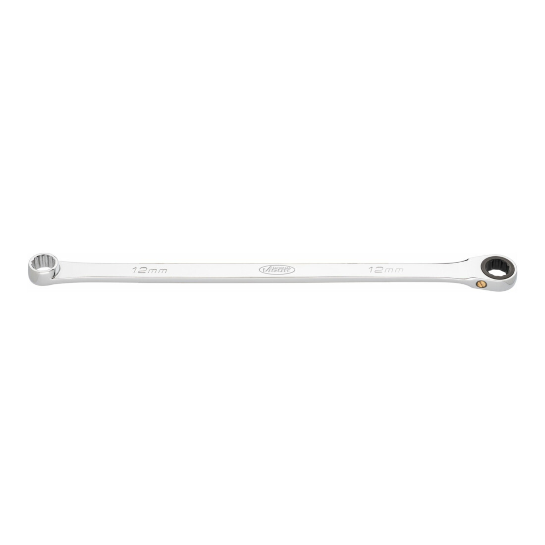 VIGOR Ratschen-Ringschlüssel, extra lang, V7031-12, SW 12 mm