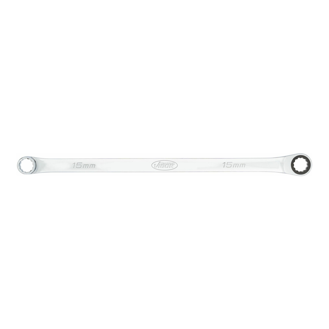 VIGOR Ratschen-Ringschlüssel, extra lang, V7031-15, SW 15 mm