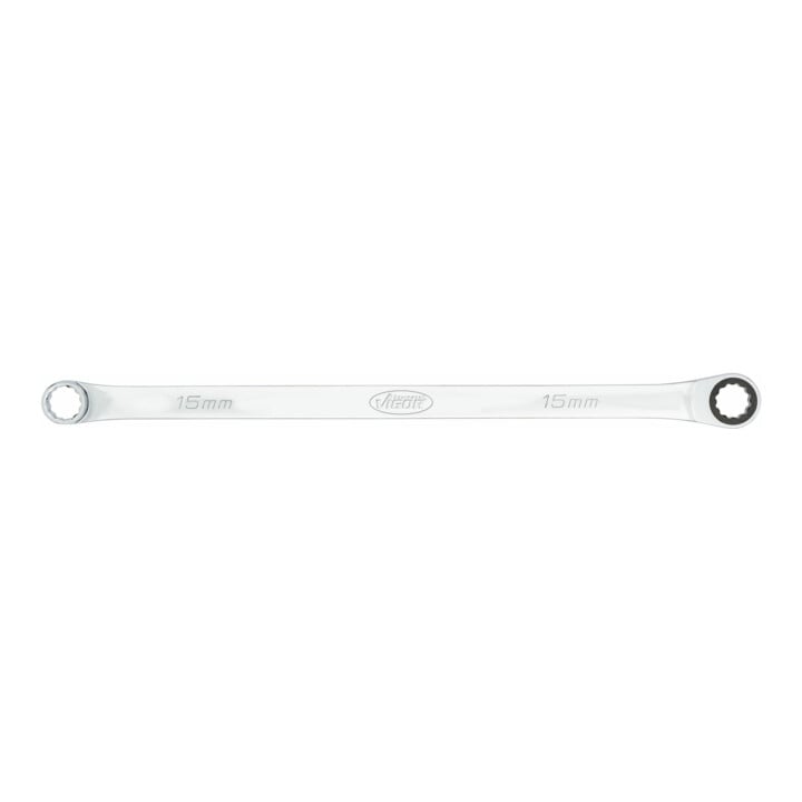 VIGOR Ratschen-Ringschlüssel, extra lang, V7031-15, SW 15 mm
