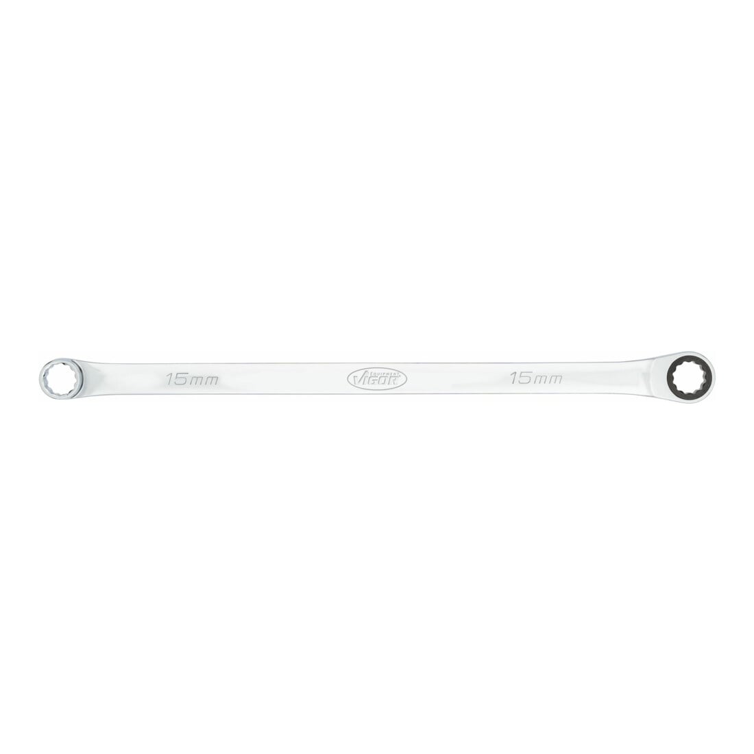 VIGOR Ratschen-Ringschlüssel, extra lang, V7031-15, SW 15 mm