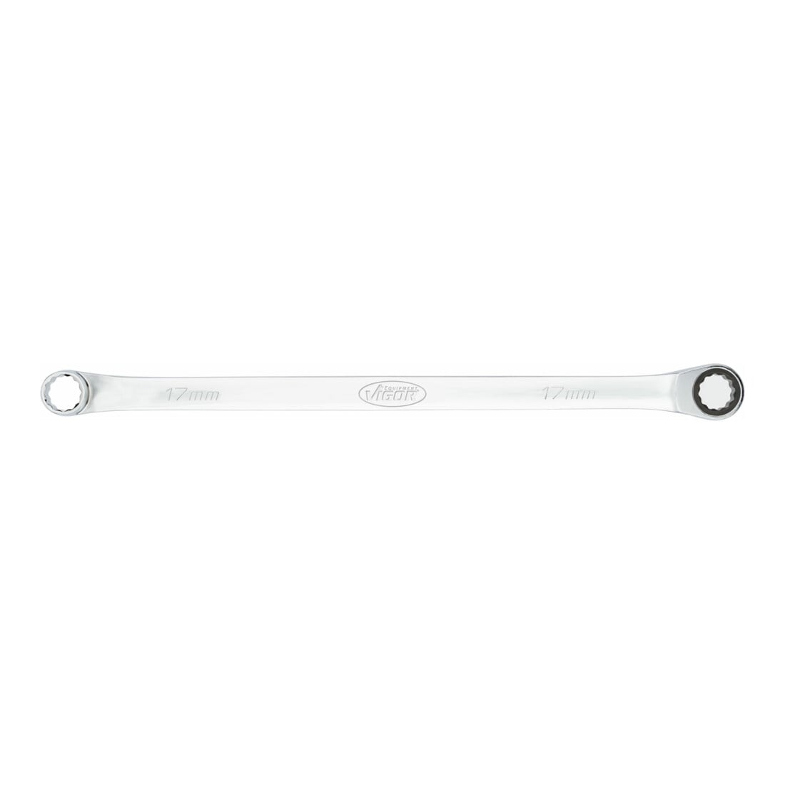 VIGOR Ratschen-Ringschlüssel, extra lang, V7031-17, SW 17 mm