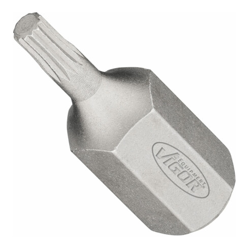 VIGOR Ratschenschlüssel, Bit Satz, V7784, 3/8 Zoll (10 mm) Sechskant TH Profil, T Profil, Innen Sechskant Profil, Innen Vielzahn Profil XZN, Innen Keilprofil Ribe-CV, 40-teilig