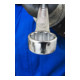 VIGOR Ring-Maulschlüssel Satz, V7740/6, Außen Sechskant Profil, Außen Doppelsechskant Profil, 6-teilig, 34, 36, 38, 41, 46, 50 mm-5