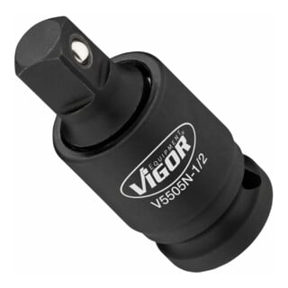 VIGOR Schlagschrauber Gelenkstück, V5505N-1/2, 1/2 Zoll (12,5 mm) Vierkant, 1/2 Zoll (12,5 mm) Vierkant