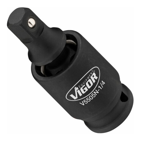 VIGOR Schlagschrauber Gelenkstück, V5505N-1/4, 1/4 Zoll (6,3 mm) Vierkant, 1/4 Zoll (6,3 mm) Vierkant
