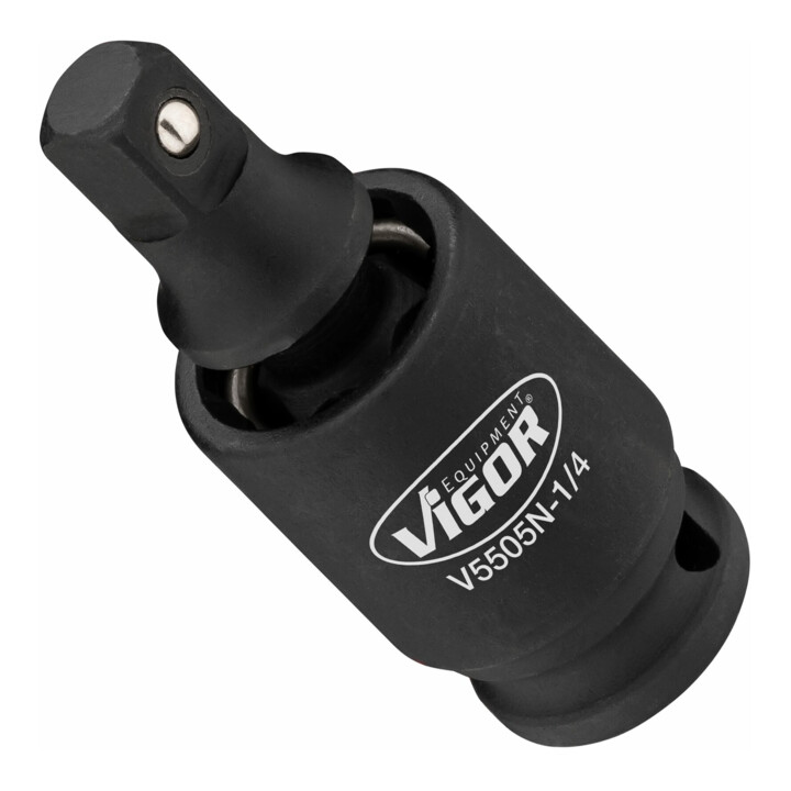 VIGOR Schlagschrauber Gelenkstück, V5505N-1/4, 1/4 Zoll (6,3 mm) Vierkant, 1/4 Zoll (6,3 mm) Vierkant