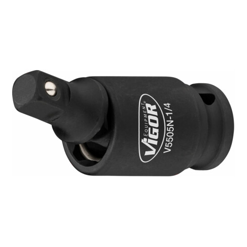 VIGOR Schlagschrauber Gelenkstück, V5505N-1/4, 1/4 Zoll (6,3 mm) Vierkant, 1/4 Zoll (6,3 mm) Vierkant
