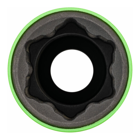 VIGOR Schlagschrauber Steckschlüsseleinsatz Satz, V6312/10, 1/2 Zoll (12,5 mm) Vierkant, Außen Sechskant Profil, Radschrauben Hybrid Sonderprofil, 10-teilig, 15 – 22,2 mm