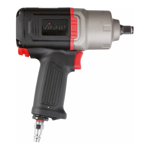 VIGOR Schlagschrauber V3653 1890 Nm Vierkant massiv 12,5 mm (1/2 Zoll) Hochleistungs-Doppelhammer-Schlagwerk