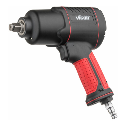 VIGOR Schlagschrauber V4800 1200 Nm Vierkant massiv 12,5 mm (1/2 Zoll) Hochleistungs-Doppelhammer-Schlagwerk