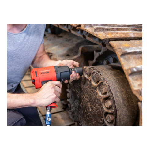 VIGOR Schlagschrauber, V6899N, Lösemoment maximal [Nm]: 2300 Nm, 3/4 Zoll (20 mm) Vierkant, Hochleistungs-Doppelhammer-Schlagwerk