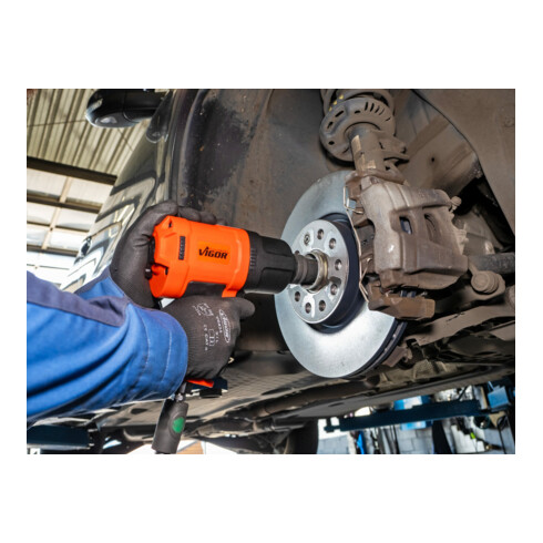 VIGOR Schlagschrauber, V6899N, Lösemoment maximal [Nm]: 2300 Nm, 3/4 Zoll (20 mm) Vierkant, Hochleistungs-Doppelhammer-Schlagwerk