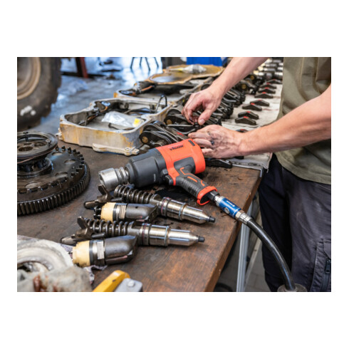VIGOR Schlagschrauber, V6899N, Lösemoment maximal [Nm]: 2300 Nm, 3/4 Zoll (20 mm) Vierkant, Hochleistungs-Doppelhammer-Schlagwerk