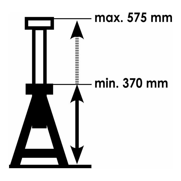 VIGOR schraagset 3 t V2477 2-delig