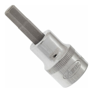 VIGOR Schraubendreher-Einsatz V2282N Vierkant hohl 10 mm (3/8 Zoll) Innen-Sechskant Profil 6