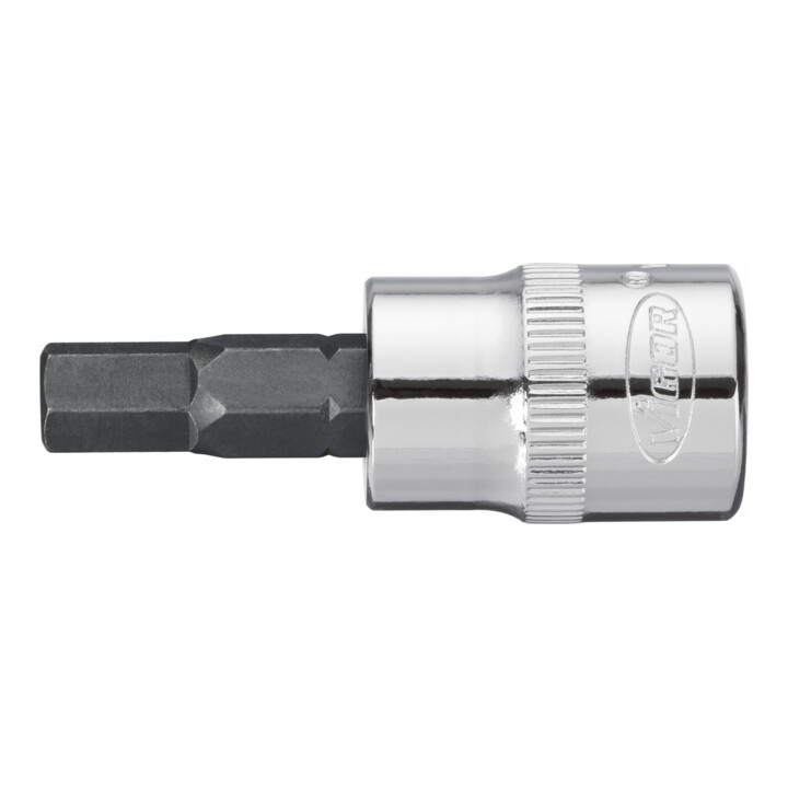 VIGOR Schraubendreher-Einsatz V2282N Vierkant hohl 10 mm (3/8 Zoll) Innen-Sechskant Profil 6