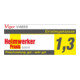 VIGOR Schraubendreher Satz V1637 Schlitz Profil Kreuzschlitz Profil PH 0,6 x 3 – 1,2 x 6,5 PH0 – PH2 7 teilig-2