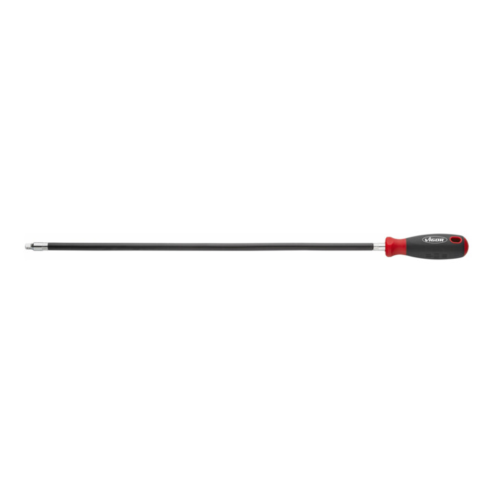 VIGOR Schroevendraaierset, extra lang, flexibel V5485N ∙ Totale lengte: 500 mm ∙ 18-delig